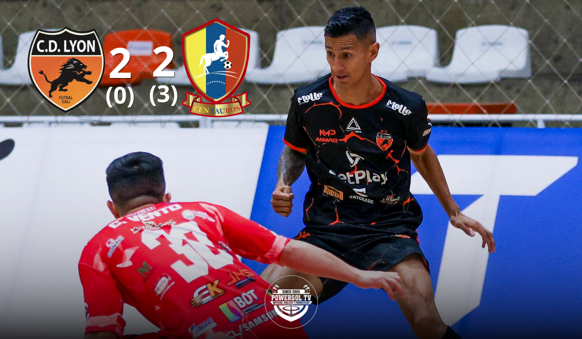 Lyon de Cali se despide de la Libertadores de Futsal tras caer en penales ante Centauros